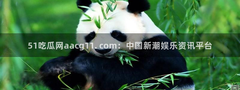 ccgg今日吃瓜：51吃瓜网aacg11. com：中国新潮娱乐资讯平台