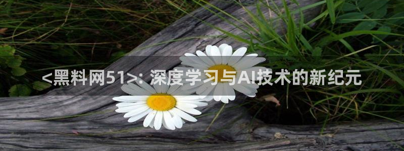 51吃瓜网更新最快最全的：<黑料网51>: 深度学习与AI技术的新纪元