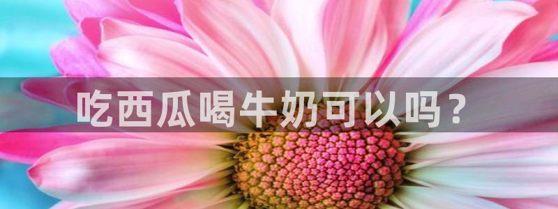 51cg每日吃瓜：吃西瓜喝牛奶可以吗？